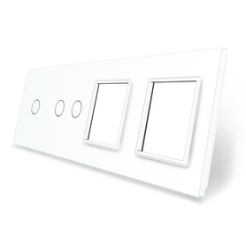Panel szklany 1+2+G+G biały WELAIK
